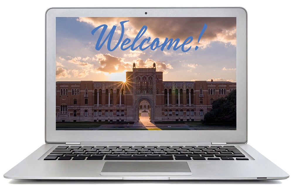 Welcome on photo of Lovett Hall