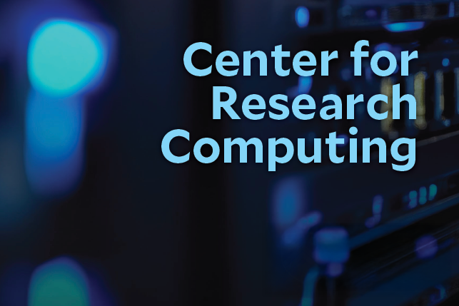 Center for Research Computing